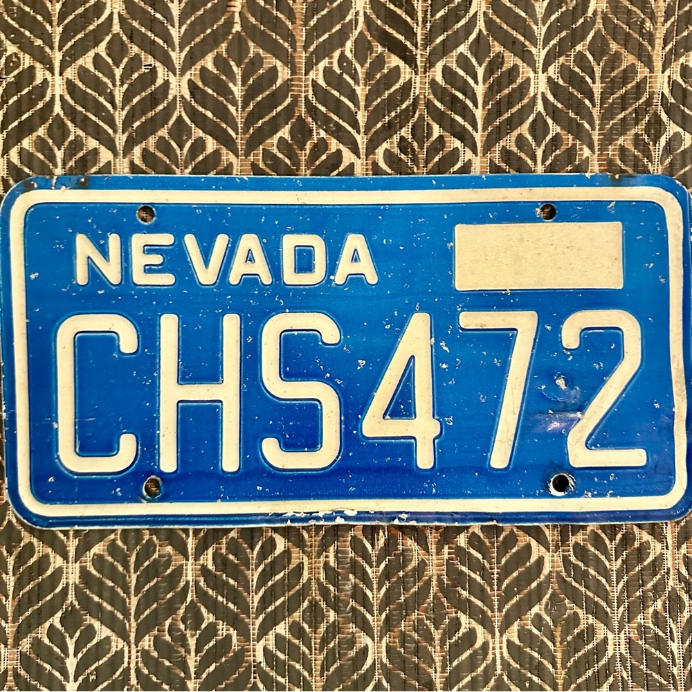 Nevada License Plate - Picture 2 of 2